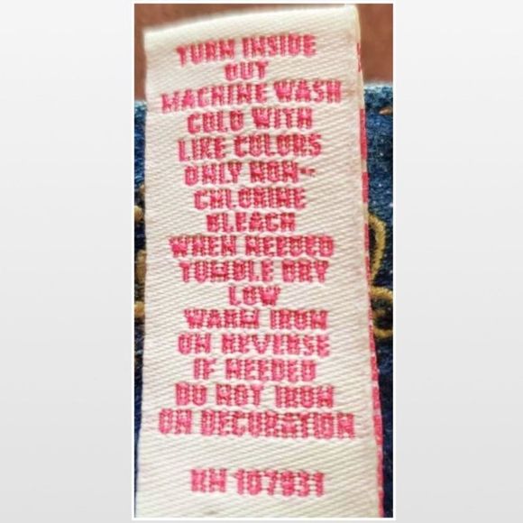 Justice Skorts Kid Girls Size 14 Blue Denim Distressed Camo Peace Ruffles Pocket - Picture 13 of 14